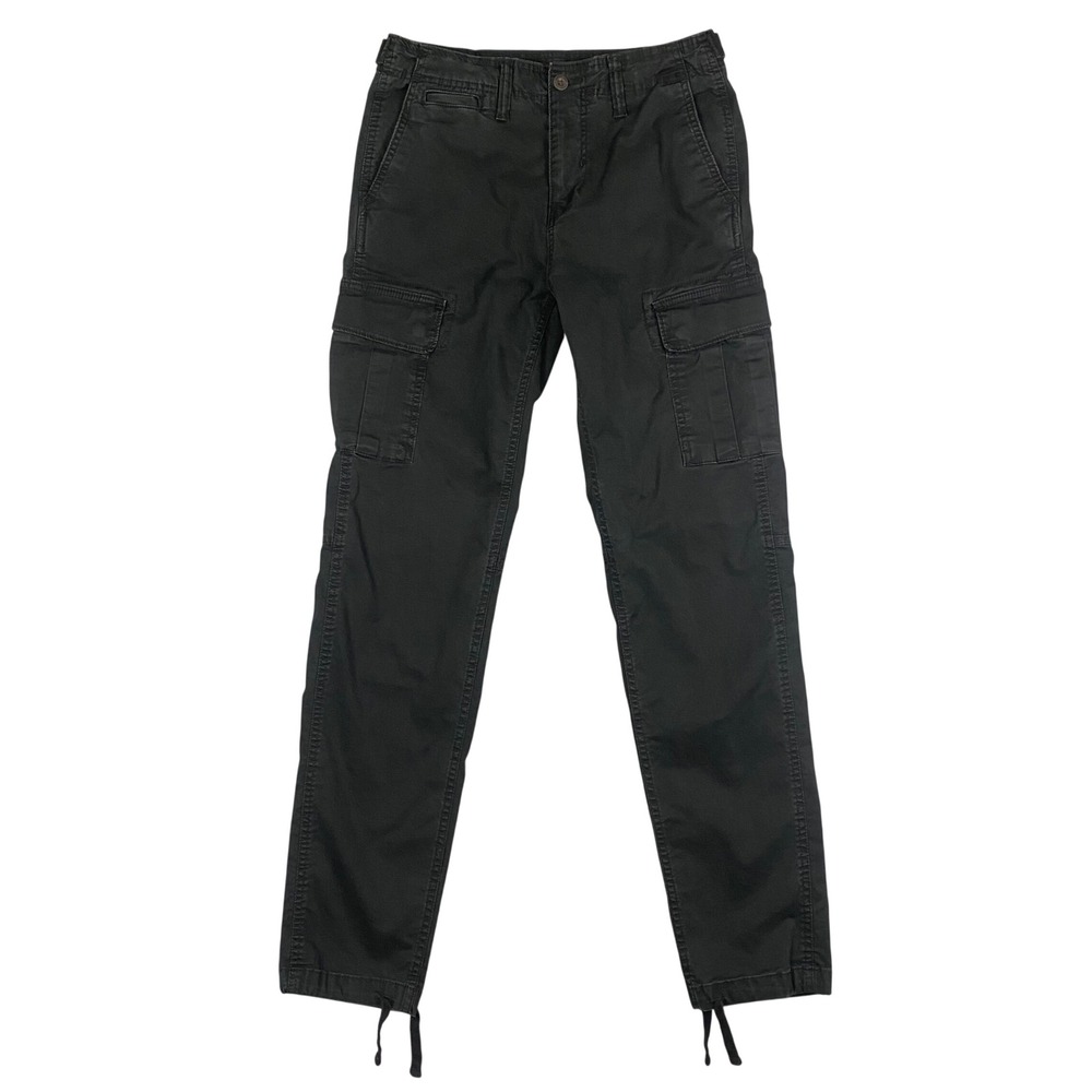 American Eagle Outfitters Slim Fit Lived In Cargo Pants Mens Size 30‎ Black Flex
